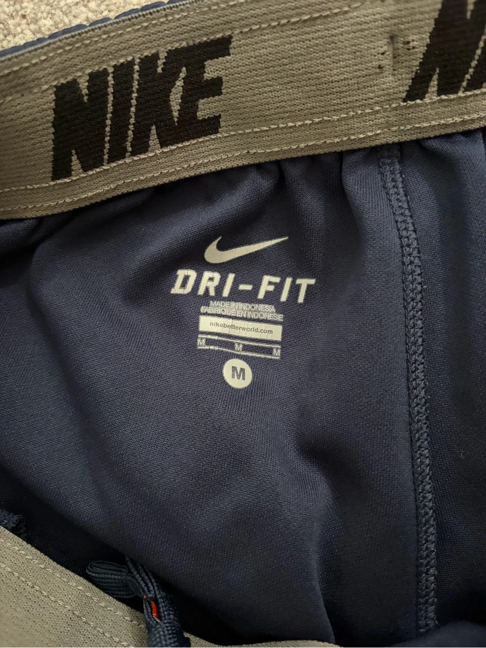 Syracuse Nike Navy Performance Track Pants